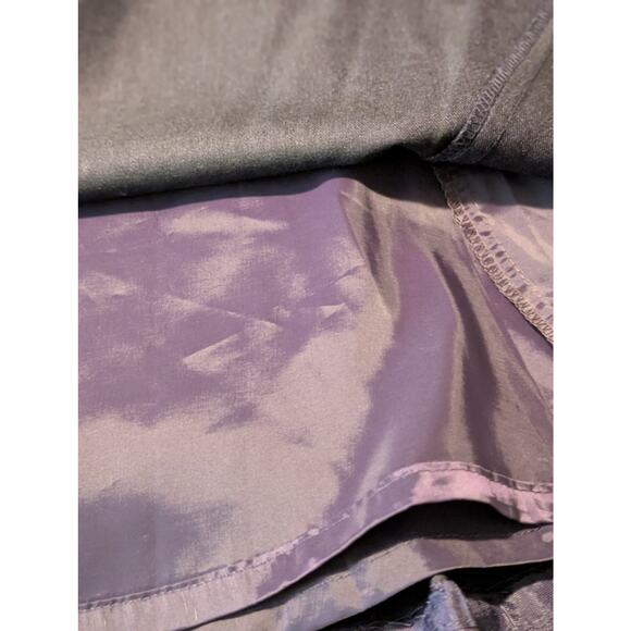 Talbot's Purple Wool Stretch Fully Lined Panel Flare Skirt Women's Plus Size 12W - Picture 8 of 13